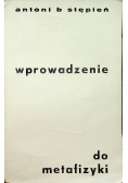 Wprowadzenie do metafizyki