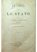 La Chiesa e Lo Stato 1872 r.