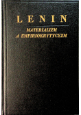 Materializm a empiriokrytycyzm 1949 r