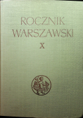 Rocznik Warszawski X
