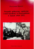 Stosunki polityczne, społeczne i ruch narodowy w Pszczyńskiem w latach 1918-1922