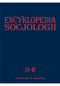Encyklopedia socjologii Tom 3 O - R