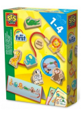 Sznurowanie drewnianych zwierzątek