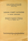 Zadania kobiety katolickiej 1946r