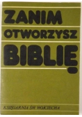 Zanim otworzysz Biblię