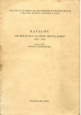 Katalog archiwalnych planów miasta Łomży