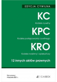KC. KPC. KRO. 12 innych aktów prawnych
