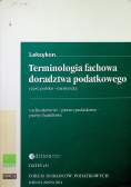 Terminologia fachowa doradztwa podatkowego część polsko niemiecka