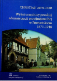 Wyżsi urzędnicy pruskiej administracji prowincjonalnej w Poznańskiem