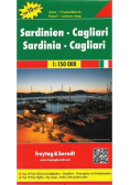 Mapa samochodowa - Sardynia Cagliari 1:150 000