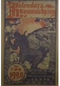 Kalendarz komunistyczny na rok 1920, reprint