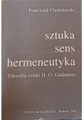 Sztuka sens hermeneutyka