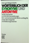 Worterbuch der synonime und antonyme