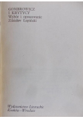 Gombrowicz i krytycy