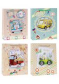 Torebka ozdobna pop-up 18x23x8cm mix ROZETTE
