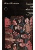 Świece na wietrze