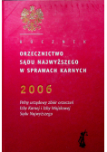Orzecznictwo Sądu Najwyższego w sprawach karnych