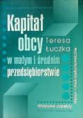 Kapitał obcy w małym i średnim przedsiębiorstwie