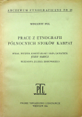 Prace z Etnografii Północnych stoków Karpat