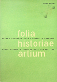 Folia historiae artium Tom XXVI