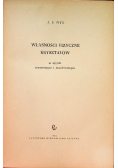 Własności fizyczne kryształów