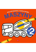 Maszyny Kolorowanka z naklejkami