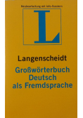 Grobworterbuch Deutsch als Fremdsprache