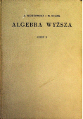 Algebra wyższa Część II