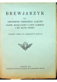 Brewjarzyk dla członków trzeciego zakonu najśw Marji Panny z Góry Karmelu i św Matki Teresy 1929 r