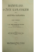 Rozmyślania o życiu kapłańskim Część I 1907 r