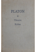 PLATON Timajos Kritias albo Atlantyk