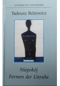 Niepokój Formen der Unruhe