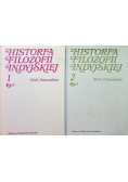 Historia filozofii indyjskiej tom I i II