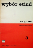 Wybór etiud na gitarę