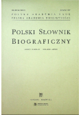 Polski słownik biograficzny Zeszyt 197