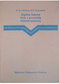 Algebra liniowa wraz z geometrią wielowymiarową