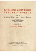 Katalog zabytków sztuki w Polsce Tom V zeszyt 24