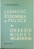 Ludność żydowska w Polsce w okresie międzywojennym