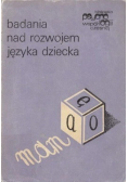 Badania nad rozwojem języka dziecka