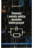 Elementy i metody analizy obwodów elektrycznych