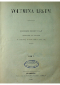 Volumina Legum tom I 1859 r