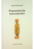 Wspomnienia warszawskie