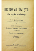 Historya Święta dla użytku młodzieży 1902 r.