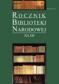 Rocznik Biblioteki Narodowej XLIII