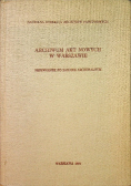 Archiwum akt nowych w Warszawie