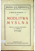 Modlitwa myślna 1931r