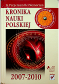 Kronika Nauki Polskiej 2007 2010