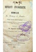 Niewiasty Ewangeliczne Homilie 9 części 1855 r.