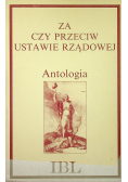 Za czy przeciw ustawie rządowej + Autograf Krwawicz