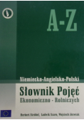 Niemiecko angielsko polski słownik pojęć ekonomiczno rolniczych